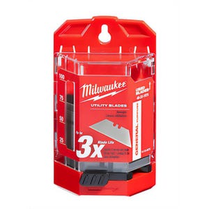 Milwaukee® 48-22-1975 General Purpose Utility Blades, Micro Carbide Metal, 75 pc