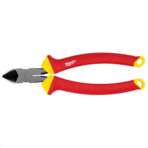Milwaukee® 48-22-2208 Insulated Diagonal Cutting Pliers, 1,000V, 8 in