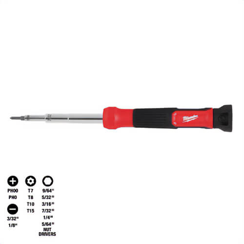 Milwaukee® 48-22-2933 14-in-1 Precision Multi-Bit Screwdriver