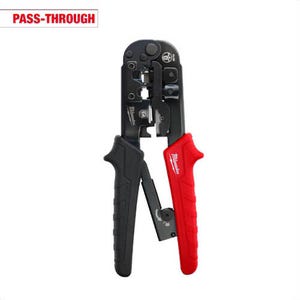 Milwaukee® 48-22-3074 Ratcheting Pass-Through Crimper and Stripper