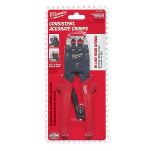 Milwaukee® 48-22-3075 Ratcheting Modular Crimper, 1/2 in Jaw, Steel