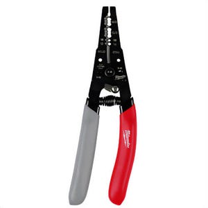 Milwaukee® 48-22-3081 Dipped Grip Wire Stripper and Cutter, 12/2 and 14/2 NM