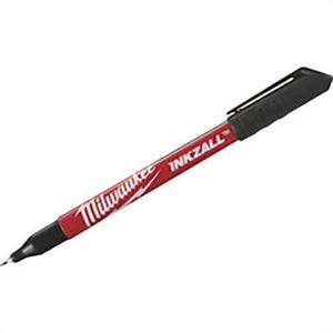Milwaukee® 48-22-3164 Point Pen, 0.5 mm Ultra Fine Tip, Plastic, Black