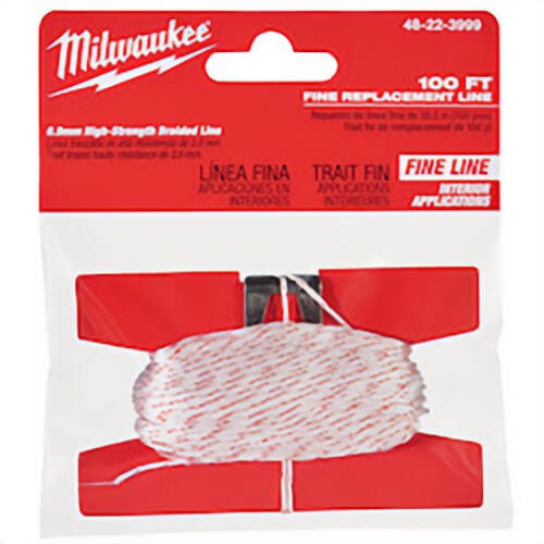 Milwaukee® 48-22-3999 High Strength Precision Replacement Braided Line, 100 ft L