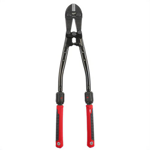 Milwaukee® 48-22-4124 Powermove™ Adaptable Bolt Cutter with Powermove™ Extendable Arm, 7/16 in Cutting, 24 in OAL, Steel Jaw