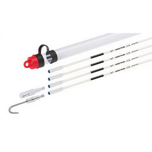 Milwaukee® 48-22-4154 Fish Stick Kit, 15 ft L, Fiberglass, White