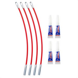 Milwaukee® 48-22-4191 Leader Fish Tape, Metal, 17.5 in H x 0.98 in W x 5.4 in D