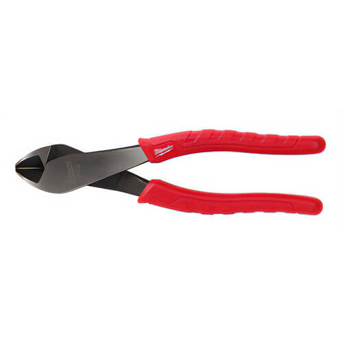 Milwaukee® 48-22-6128 Angled Head Diagonal Cutting Plier, 3/4 in Nominal, 11/32 in thick Maximum Wire, 3/4 in Jaw Steel Jaw, 8 in OAL