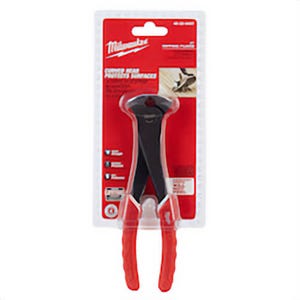 Milwaukee® 48-22-6407 Nipping Plier, Smooth Jaw, Rubber Handle