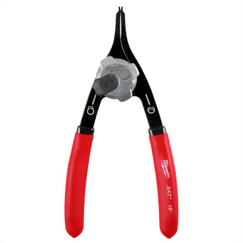 Milwaukee® 48-22-6533 Convertible Snap Ring Pliers 18°, 0.047 in