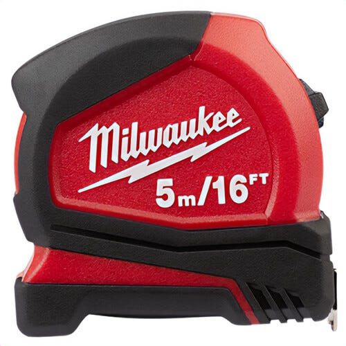 Milwaukee® 48-22-6617 Compact Tape Measure, 16 ft L