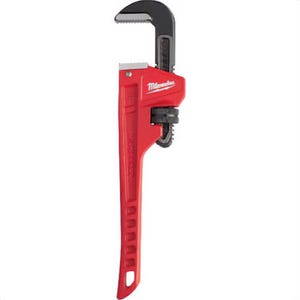 Milwaukee® 48-22-7110 Steel Pipe Wrench, 10 in, 1-1/2 in Jaw Capacity