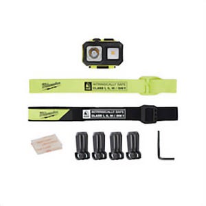 Milwaukee® 2004HZL Spot/Flood Headlamp, LED Bulb, Plastic Housing, 310 Lumens