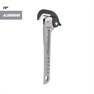 Milwaukee® 48-22-7414 Aluminum Self-Adjusting Pipe Wrench, 14 in