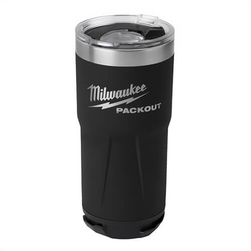 Milwaukee® 48-22-8392B Packout™ Tumbler, 20 oz Capacity, 7 in OAL x 3.6 in OAW x 3.5 in OAD