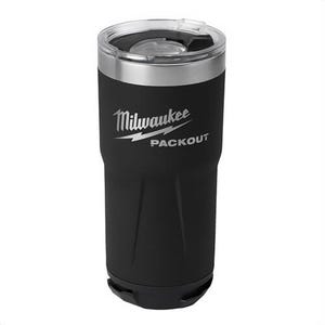Milwaukee® 48-22-8392B Packout™ Tumbler, 20 oz Capacity, 7 in OAL x 3.6 in OAW x 3.5 in OAD