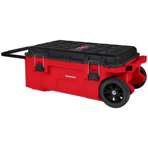 Milwaukee® 48-22-8428 Packout™ Rolling Tool Chest, 15.8 in H x 38 in W x 24 in D, IP65 Rated, 250 lb Capacity
