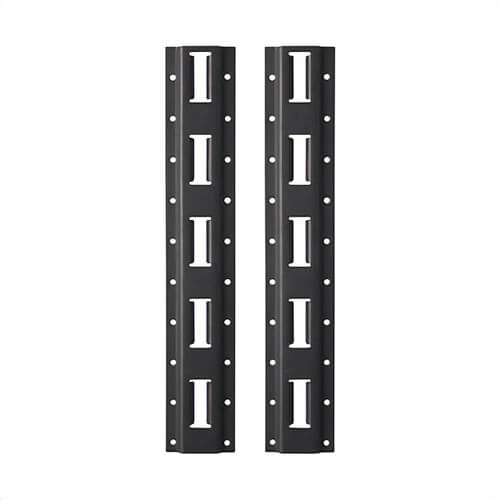 Milwaukee® 48-22-8482 Packout™ Rust Resistant Vertical E-Track, Powder Coated, for use with Racking Shelves, 2 pc