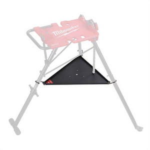 Milwaukee® 48-22-8695 Lower Shelf, for use with 48-22-8690 6 in Leveling Tripod Chain Vise, 50 lb Capacity, Steel
