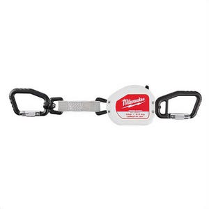 Milwaukee® 48-22-8825 Retractable Tool Lanyard, 5 lb Capacity, Nylon/Stainless Steel