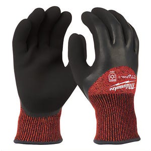 Milwaukee® 48-22-8924 Cut Level 3 Winter Insulated Gloves, Breathable and Comfortable Glove Design, Nylon, Maroon, 2XL