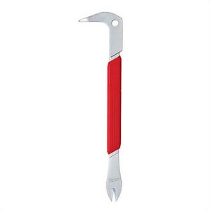 Milwaukee® 48-22-9032 Smoothpull™ Nail Puller, Beveled Tip, 12 in OAL, Forged Steel