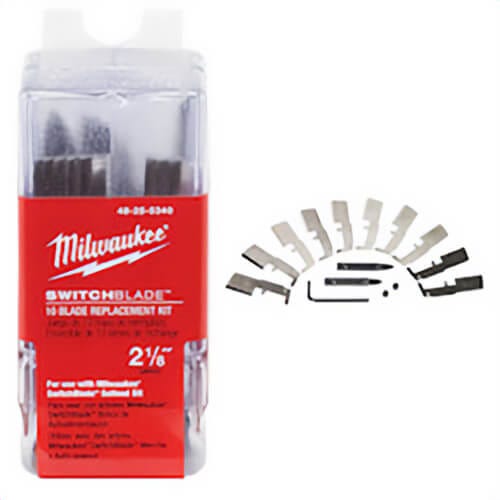 Milwaukee® 48-25-5335 Blade Replacement Kit, Use with SwitchBlade™ 2 in Self-Feed Drill Bit