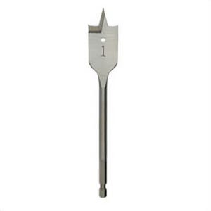 Milwaukee® 48-27-1371 Flat Boring Bit, 1-3/8 in dia, 6-3/8 in OAL, Flat Flute, 1/4 in Shank