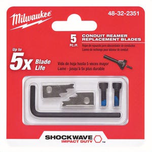 Milwaukee® 48-32-2351 Replacement Conduit Reamer Blade, 1/2 in Minimum Reamer, 1 in dia Maximum Reamer