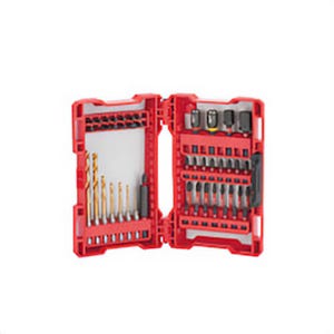 Milwaukee® Shockwave™ Impact Duty™ 48-32-4013 Magnetic Screwdriver Bit Set, 50 pc, 1/4 in Hex Shank, Steel