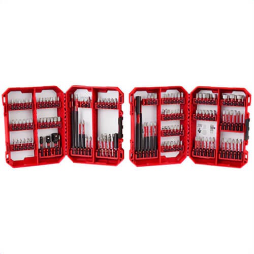 Milwaukee® 48-32-4034 ShockWave™ Impact Duty™ Driver Bit Auto Set, 124 pc