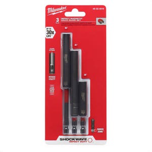 Milwaukee® 48-32-4519 ShockWave™ Impact Magnetic Drive Guide Set, 3 pc