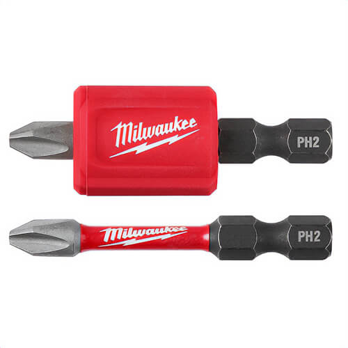 Milwaukee® 48-32-4550 ShockWave™ Impact Duty™ Magnetic Attachment and PH2 Bit Set, 3 pc