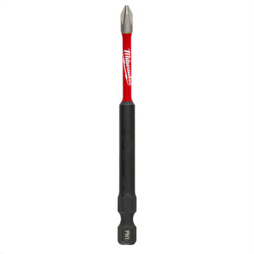 Milwaukee® 48-32-4560 ShockWave™ Impact Phillips Bits, PH1, 3/12 in