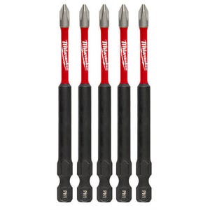 Milwaukee® 48-32-4565 ShockWave™ Impact Duty™ Impact Phillips® Bit, PH1 Phillips®, 0.3 in, 5 pk