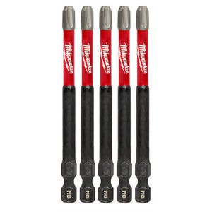 Milwaukee® 48-32-4566 ShockWave™ Impact Duty™ Impact Phillips® Bit, PH3 Phillips®, 0.3 in, 5 pk