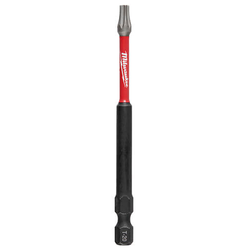 Milwaukee® 48-32-4578 ShockWave™ Impact Duty™ Impact Torx® Bit, T20 Torx® Point, 3-1/2 in, 5 pk