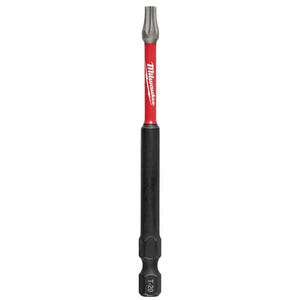 Milwaukee® 48-32-4595 ShockWave™ Impact Duty™ Impact Torx® Bit, T20 Torx® Point, 3-1/2 in, 25 pk