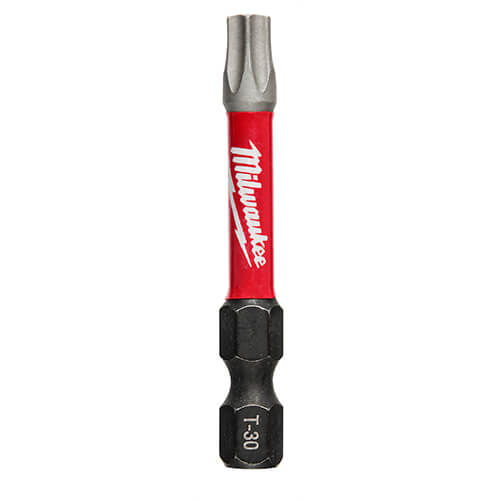 Milwaukee® 48-32-4787 ShockWave™ Impact Duty™ Impact Torx® Bit, T30 Torx® Point, 2 in, 25 pk