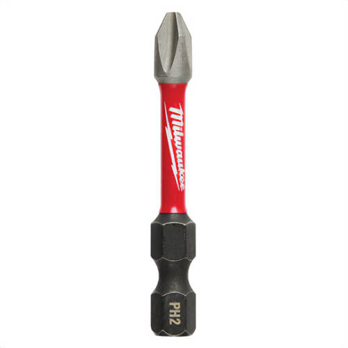 Milwaukee® 48-32-4962 ShockWave™ Impact Phillips Bits, PH2, 2 in, 2 pk
