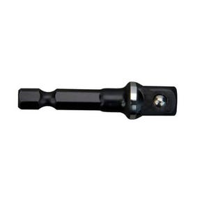Milwaukee® Shockwave™ 48-32-5031 Heavy Duty Impact Duty Socket Adapter, Black Oxide, Hex x Square Drive, 1/4 in Male Drive, 3/8 in Female Drive