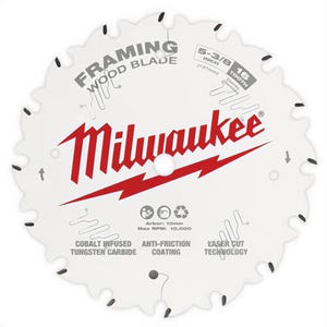 Milwaukee® 48-40-0522 Framing Circular Saw Blade, 16T, 5-3/8 in