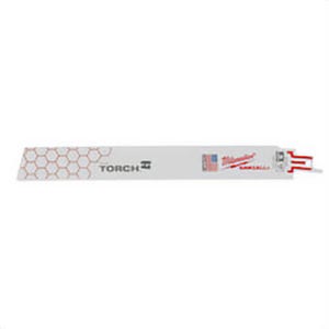 Milwaukee® 48-01-2768 The Torch™ Sawzall® Demo Profile Reciprocating Saw Blade, 9 in L x 1 in W, 18 TPI, Universal Tang