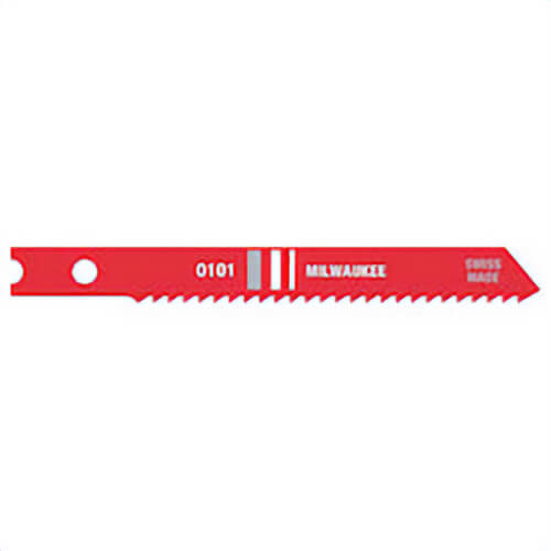 Milwaukee® 48-42-0101 Heavy Duty Jig Saw Blade, 2-3/4 in L x 9/32 in W, 14 TPI, HSS Cutting Edge, HSS Body