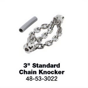 Milwaukee® 48-53-3022 Standard Chain Knocker, 3 in for 5/16 in Chain Snake Cable