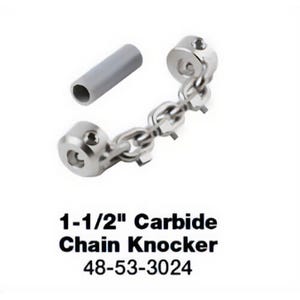 Milwaukee® 48-53-3024 Carbide Chain Knocker, 1-1/2 in for 5/16 in Chain Snake Cable