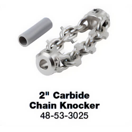 Milwaukee® 48-53-3025 Carbide Chain Knocker, 2 in for 5/16 in Chain Snake Cable