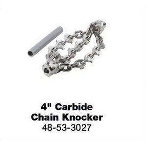 Milwaukee® 48-53-3027 Carbide Chain Knocker, 4 in for 5/16 in Chain Snake Cable