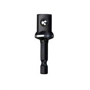 Milwaukee® Shockwave™ 48-32-5734 Square Socket Adapter, Hex Drive, 1/4 in Male Drive, 1/2 in Female Drive, ASME Specified, Alloy76™ Steel