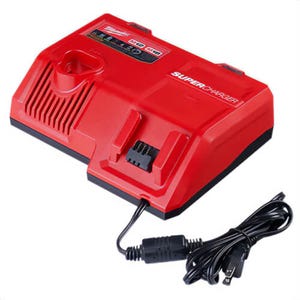 Milwaukee® 48-59-1811 Corded Super Charger, For Use with M18™ and M12™ Batteries, Lithium-Ion Battery, 1 hr Charging, 1 Batteries